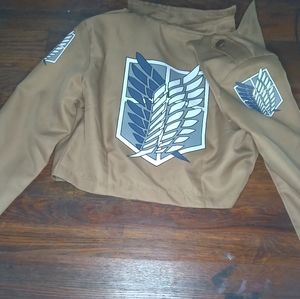 Cosplay jacket, attack on Titan.